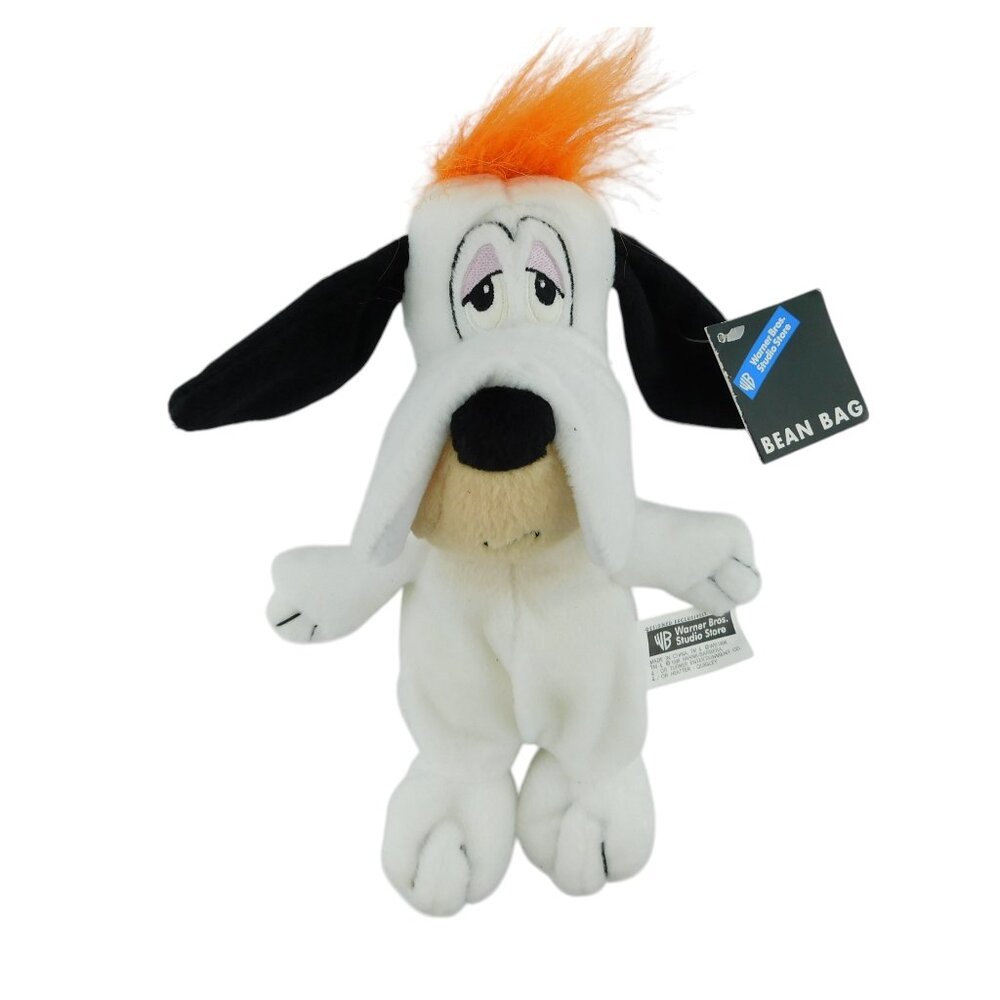 DROOPY Dog Hanna-Barbera Warner Bros. Bean Bag Plush